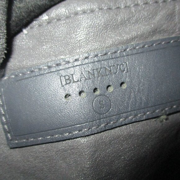 BLANKNYC faux leather cardigan jacket gray S - Picture 2 of 6